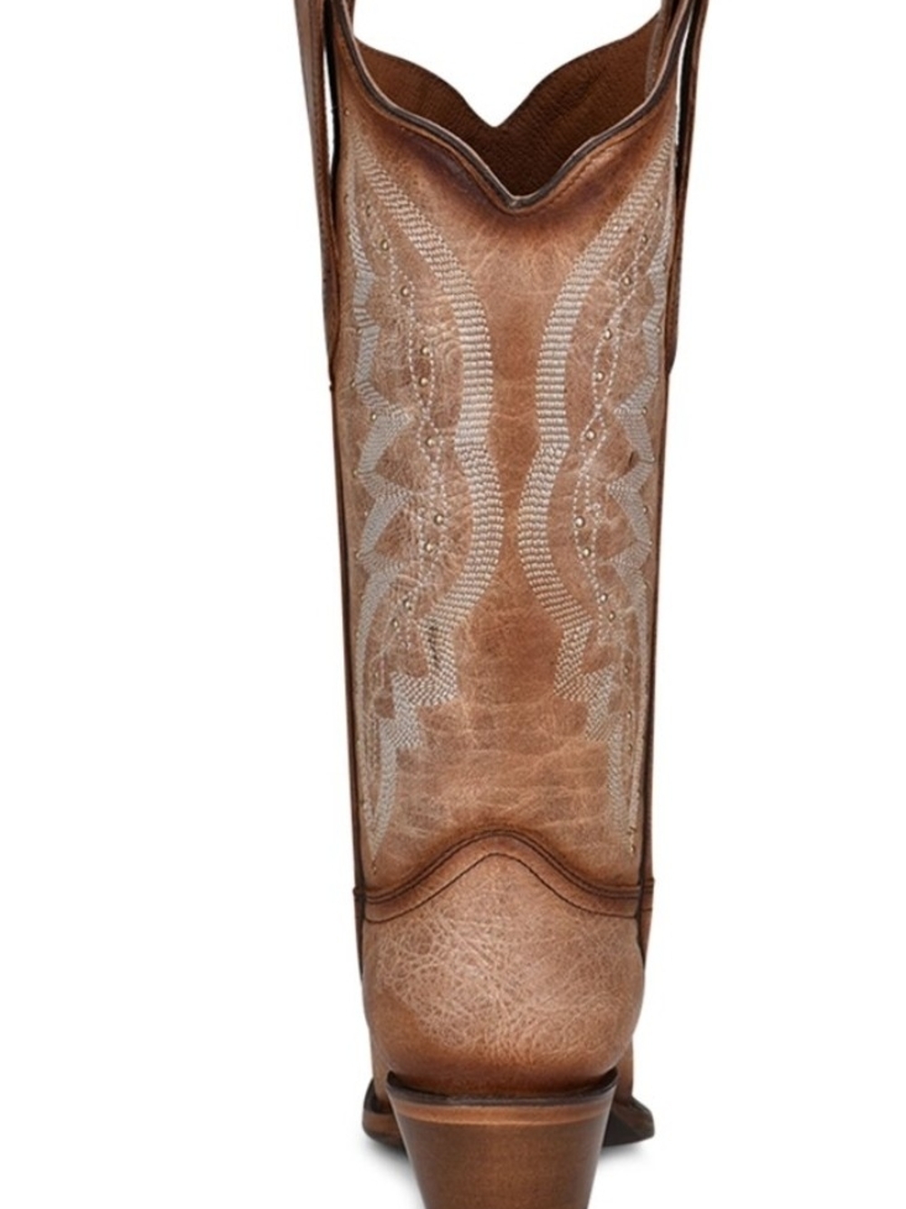 Circle G Women's 13 in. Embroidery/Studs Cowhide Western Boots - Picture 11 of 11